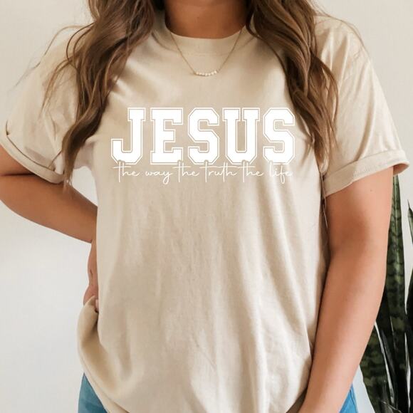 Women Christian Shirt Jesus is the Reason Faith T shirt Graphic Tee Unisex Gift - Picture 1 of 4